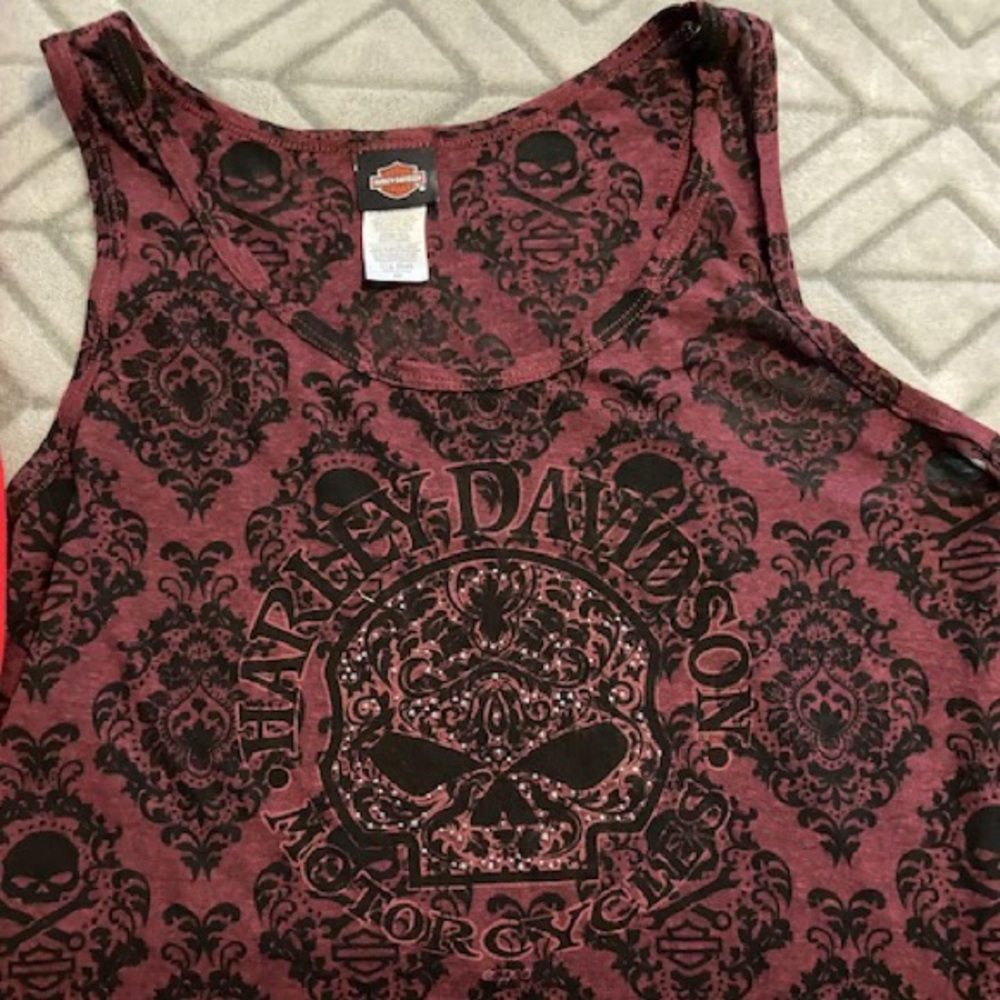 Harley Davidson 2 tank tops